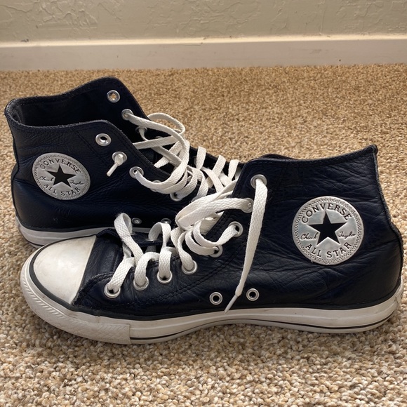 Converse Other - Converse
Men's Blue Chuck Taylor All Star Leather High-top